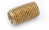 ANDERSON BRASS FITTING<BR>3/8" NPT MALE CLOSE NIPPLE